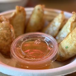 The Ono Poke - Gyoza with ponzu sauce