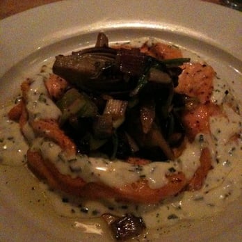 La Bicyclette - Salmon + artichokes - French Near Me - Carmel, California