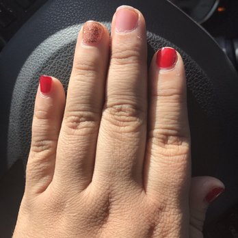Lucky Nails - One nail came off completely. Avoid! - Nail Salons Near Me - South Gate, California