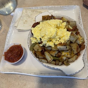 Chicken Run - Sausage skillet - Breakfast & Brunch Near Me - Lubbock, Texas