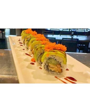 Sushi Masa - The Dragon Roll is typically presented in two pieces, which differs from the current representation. - Sushi Bars Near Me - Henrico, Virginia