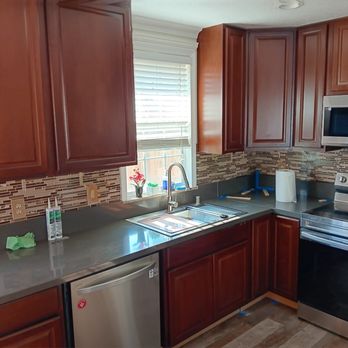 GenPro - new cabinets, countertop and sink - Handyman Near Me GenPro - new cabinets, countertop and sink - Handyman Near Me
