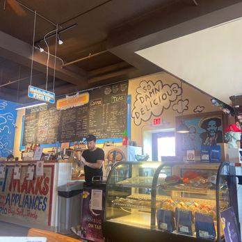 Davey’s Delicious Bagels - Bar area, menu, aesthetic - Delis Near Me - Fort Wayne, Indiana Davey’s Delicious Bagels - Bar area, menu, aesthetic - Delis Near Me - Fort Wayne, Indiana