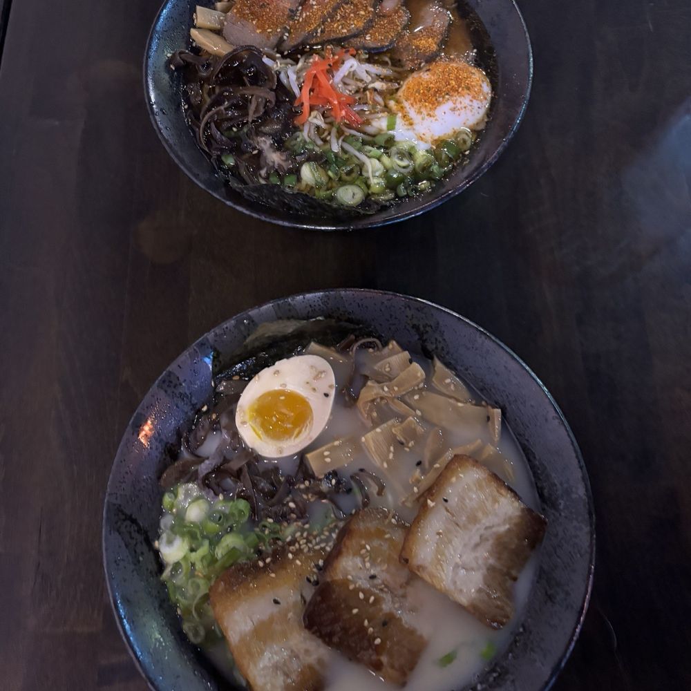 Tamashii Ramen - Tonkotsu Ramen (with pork belly), Shoyu Ramen - Ramen Near Me - Chicago, Illinois Tamashii Ramen - Tonkotsu Ramen (with pork belly), Shoyu Ramen - Ramen Near Me - Chicago, Illinois