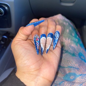 Lux Nails Design And Spa - Fashion nova Jean design - Nail Salons Near Me - Fairfield, California