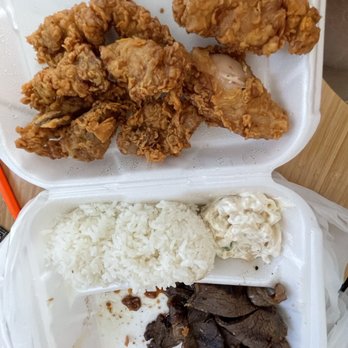 Aunties Cafe - Portions were odd. Lots of chicken but not much teri beef or mac salad. - Breakfast & Brunch Near Me - Gardena, California Aunties Cafe - Portions were odd. Lots of chicken but not much teri beef or mac salad. - Breakfast & Brunch Near Me - Gardena, California