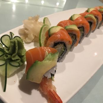 Sushi Siam - Orange Dragon special roll. Delicious and beautifully presented - Sushi Bars Near Me - North Bay Village, Florida Sushi Siam - Orange Dragon special roll. Delicious and beautifully presented - Sushi Bars Near Me - North Bay Village, Florida