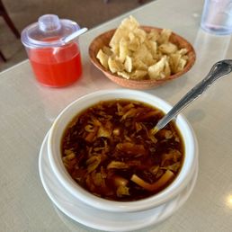 203. Hot & Sour Soup 203. Hot & Sour Soup