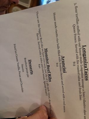 Menu photo 1 Holy Smoke Mahopac, NY