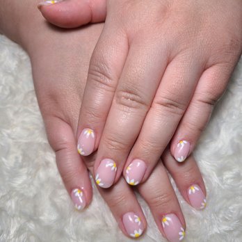 Luxurious Nails & Spa - Dip with gel design by T. Love her work. 5 stars! - Nail Salons Near Me - Imperial Beach, California