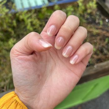 Primp & Polish - French ombré gel mani - Nail Salons Near Me - New York, New York