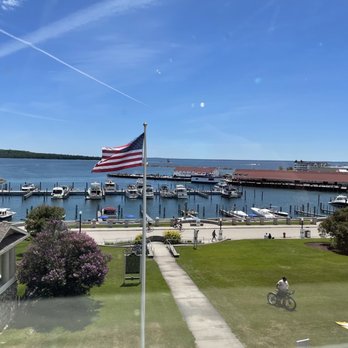 Fort Mackinac - View from art museum - Landmarks & Historical Buildings Near Me - Mackinac Island, Michigan