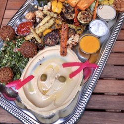 Beirut der 70er - Beirut der 70er Platte vegetarisch für 2 Personen
