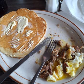 Watermill Restaurant - Sausage, eggs and pancakes. - American Near Me - Cave City, Kentucky Watermill Restaurant - Sausage, eggs and pancakes. - American Near Me - Cave City, Kentucky