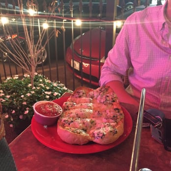 Red Zeppelin Pizza - Spinach cheese bread yumm the marinara was warm too - Pizza Near Me - Baton Rouge, Louisiana Red Zeppelin Pizza - Spinach cheese bread yumm the marinara was warm too - Pizza Near Me - Baton Rouge, Louisiana