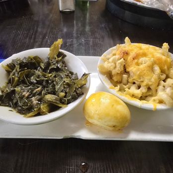 Sea & Soul - Collards and mac&cheese - Soul Food Near Me - New Bern, North Carolina Sea & Soul - Collards and mac&cheese - Soul Food Near Me - New Bern, North Carolina