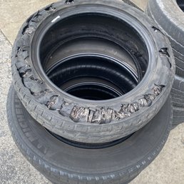 shredded tire shredded tire