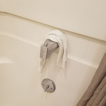 Motel 6 - Used washcloth left behind by previous guest, in case I needed an extra I suppose. - Hotels Near Me - Miles City, Montana