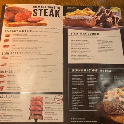 Menu photo 7 Outback Steakhouse Secaucus, NJ Menu photo 7 Outback Steakhouse Secaucus, NJ