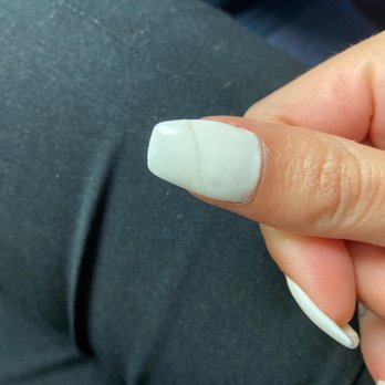 Lysa's Nails - Cracking in one of the nails - Nail Salons Near Me - Boynton Beach, Florida Lysa's Nails - Cracking in one of the nails - Nail Salons Near Me - Boynton Beach, Florida