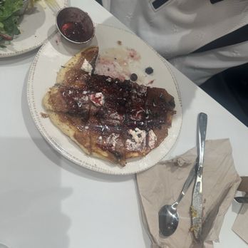 First Watch - Blueberry Pancakes. This restaurant overall is a 5/6 out of 10 nice customer service. Lukewarm, Subpar food. - Breakfast & Brunch Near Me - Germantown, Tennessee