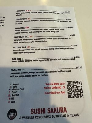 Menu photo 2 Sushi Sakura Katy, TX Menu photo 2 Sushi Sakura Katy, TX