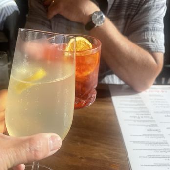 Cafe Istanbul - French 75 & Negroni cocktails - Turkish Near Me - Dublin, Ohio