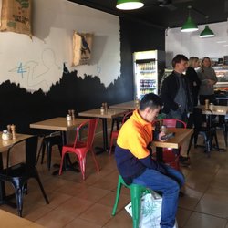 Teo's on Oxford - Cafe inside