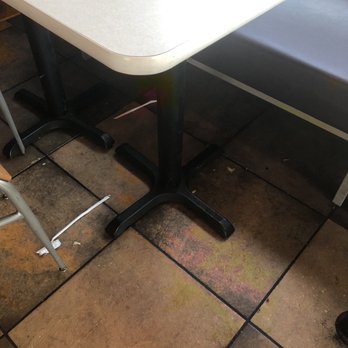Taco Bell - More dirty floor - Fast Food Near Me - Columbus, Ohio