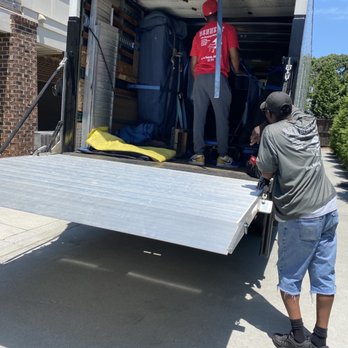 Bennett Piano Movers - Further wrapping and securing for transport in truck. - Piano Services Near Me - Atlanta, Georgia