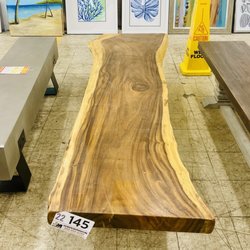 Salvage World Furniture - Solid Teak bench.