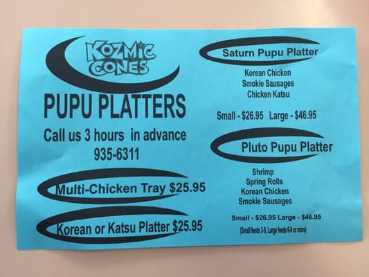 Menu photo 6 Kozmic Cones Hilo, HI Menu photo 6 Kozmic Cones Hilo, HI