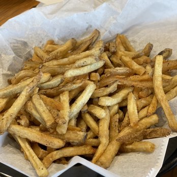 Double Dogs - Fries that came with the Ballpark Double - Sports Bars Near Me - Greenville, South Carolina