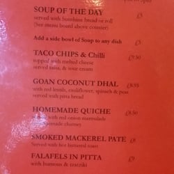 Woodruff - Late lunch early dinner menu