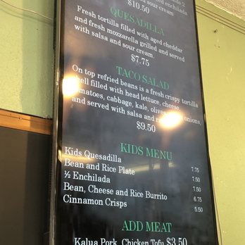 Island Taco - Additional menu - Hawaiian Near Me - Waimea, Hawaii