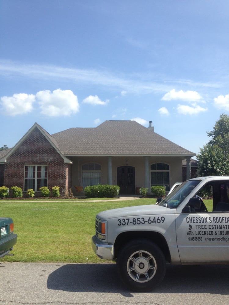 Slide of Chesson's Roofing