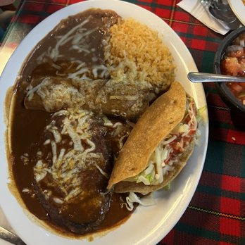 El Central Cafe - Enchiladas tacos chili relenoa NO 2 - Mexican Near Me - Yuba City, California