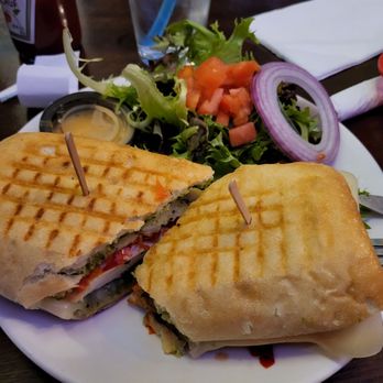 Loch & Quay - Chicken pesto panini - Beer Bar Near Me - Albany, New York Loch & Quay - Chicken pesto panini - Beer Bar Near Me - Albany, New York