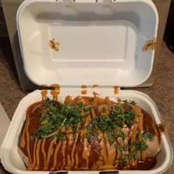 Rooted Eat More Plants - Smothered burrito