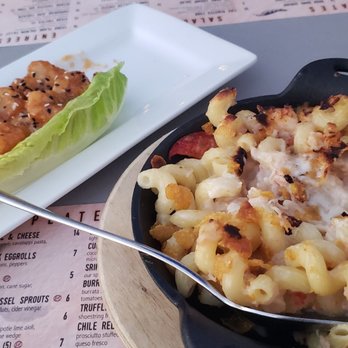 Cinder Bar - Lobster Mac and Cheese and Bada Bang Shrimp - New American Near Me - Williamstown, New Jersey