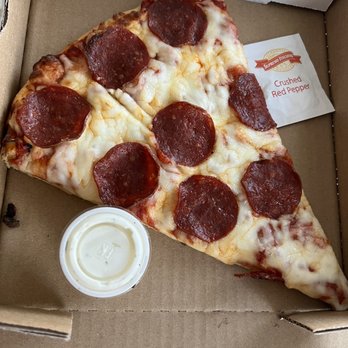 Yummy Pizza - Pepperoni pizza with a side of ranch - Pizza Near Me - San Francisco, California Yummy Pizza - Pepperoni pizza with a side of ranch - Pizza Near Me - San Francisco, California