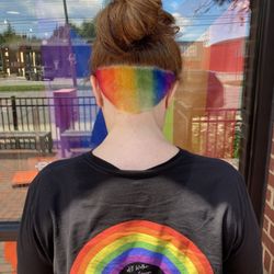 Bishops - ‍Pride‍ undercut and color