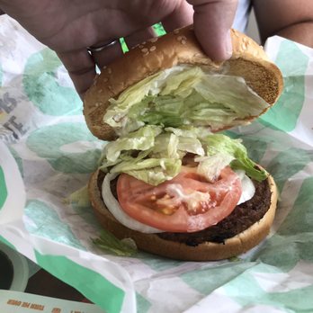 Burger King - Inside of an impossible burger. - Burgers Near Me - Mount Pleasant, Texas Burger King - Inside of an impossible burger. - Burgers Near Me - Mount Pleasant, Texas
