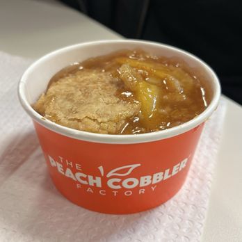 The Peach Cobbler Factory - Peach cobbler, comes with ice cream - Desserts Near Me - Washington, DC, District of Columbia The Peach Cobbler Factory - Peach cobbler, comes with ice cream - Desserts Near Me - Washington, DC, District of Columbia