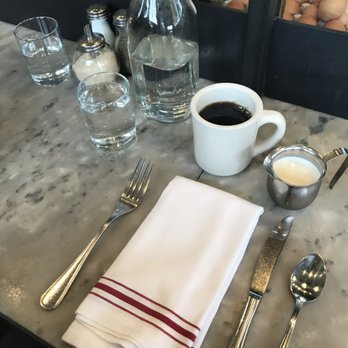 Plow - The setup they give you while looking over the menu - Breakfast & Brunch Near Me - San Francisco, California Plow - The setup they give you while looking over the menu - Breakfast & Brunch Near Me - San Francisco, California