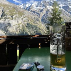 Pension Gimmelwald - The views... SPECTACULAR