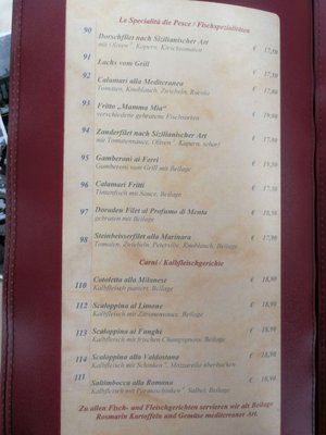 Menu photo 2 Mamma Mia Seebad Warnemünde - Rostock, MV