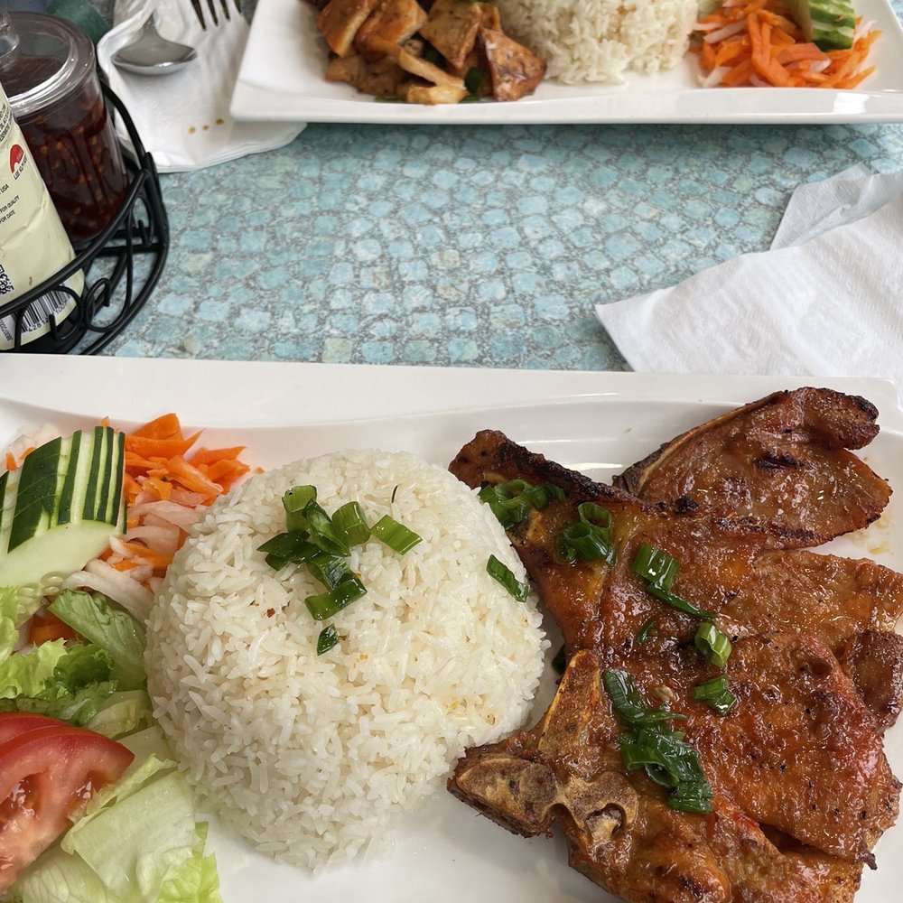Saigon Cafe Millburn - Grilled Pork Chop Rice - Vietnamese Near Me - Millburn, New Jersey Saigon Cafe Millburn - Grilled Pork Chop Rice - Vietnamese Near Me - Millburn, New Jersey