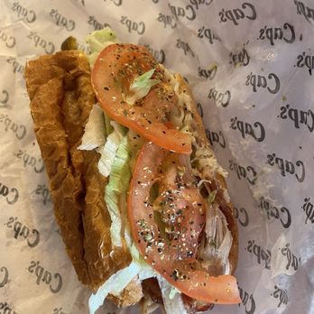 Capriotti's Sandwich Shop - Classic Club - got it toasted. Size mini. Lots of meat! - Sandwiches Near Me - Fresno, California