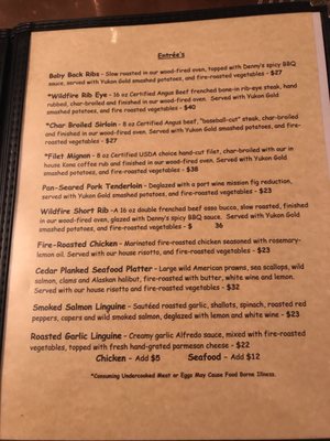 Menu photo 7 929 Woodfire Grill Port Angeles, WA